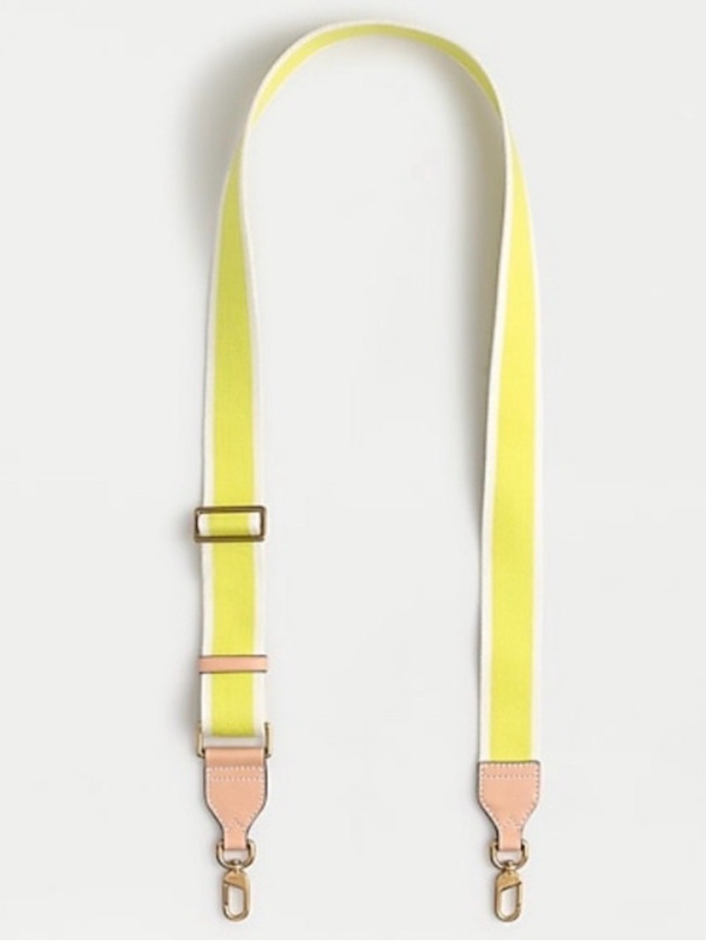 J. Crew woven cotton bag strap